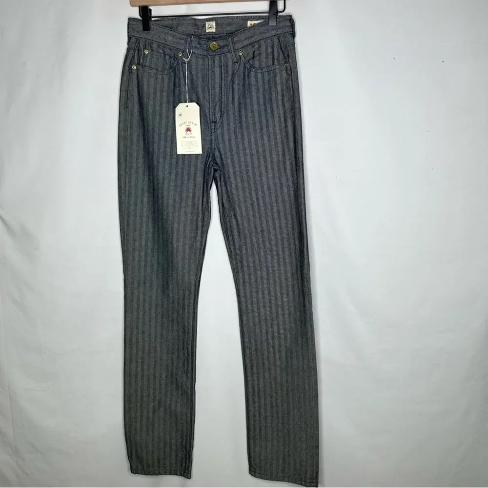 AGAVE Men's Denim High Rise Straight Jeans NWT in Size 27